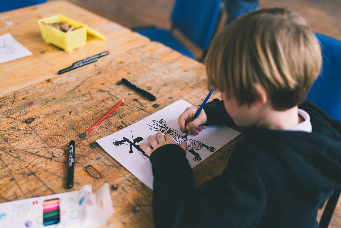workshop van potlood tot personage