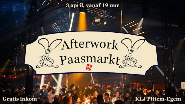 AFTERWORK PAASMARKT