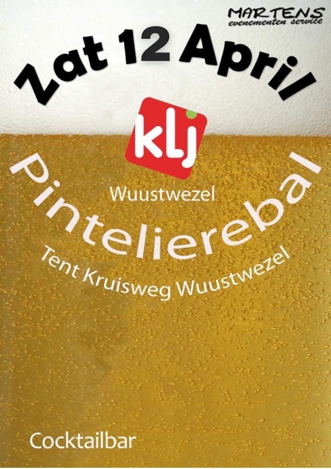 Affiche Pintelierebal 2026 KLJ Wuustwezel