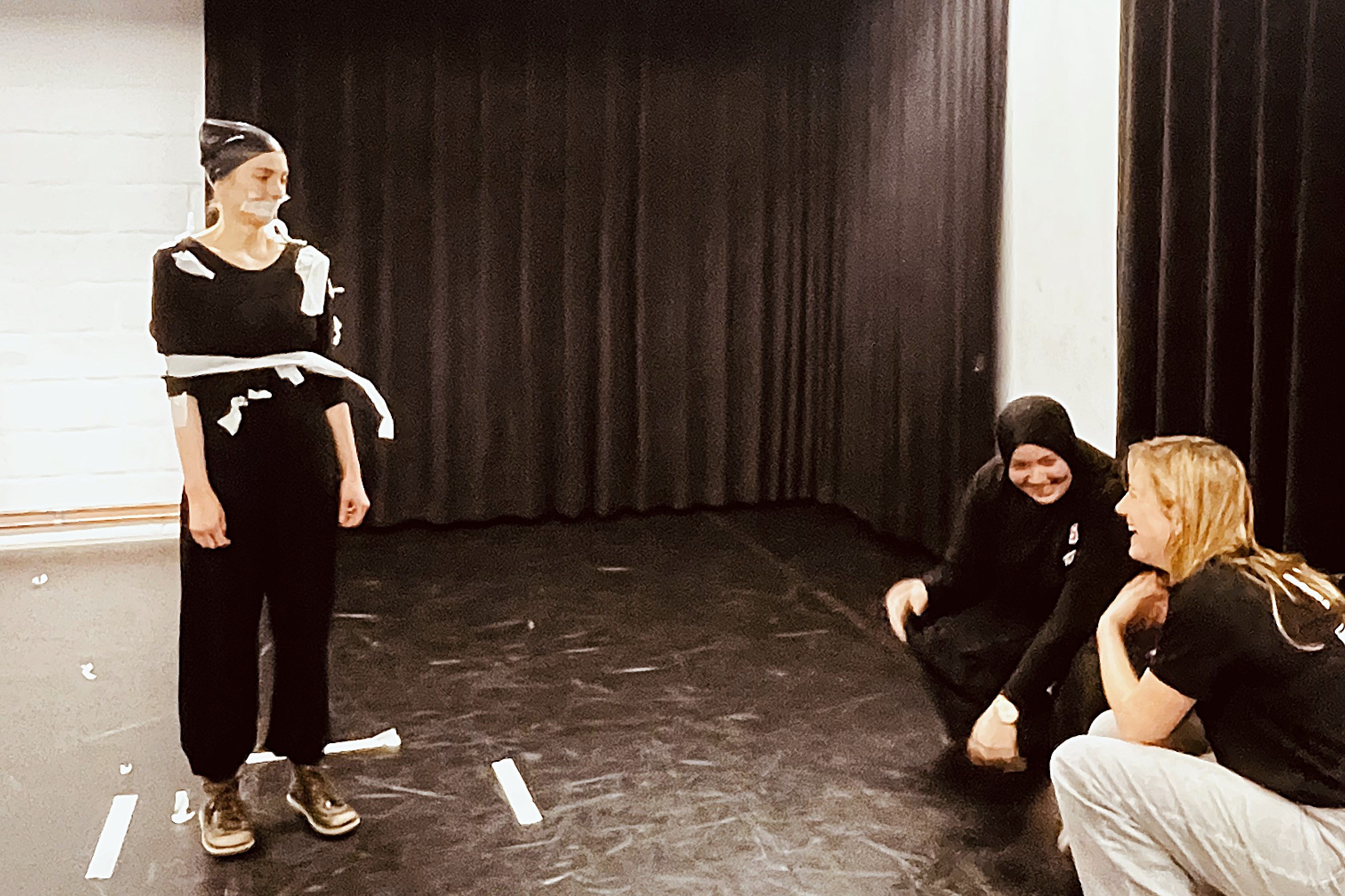 Vluggertjes met (theater)materiaal