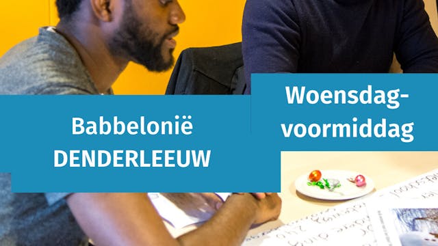 Babbelonië Denderleeuw woensdagvoormiddag