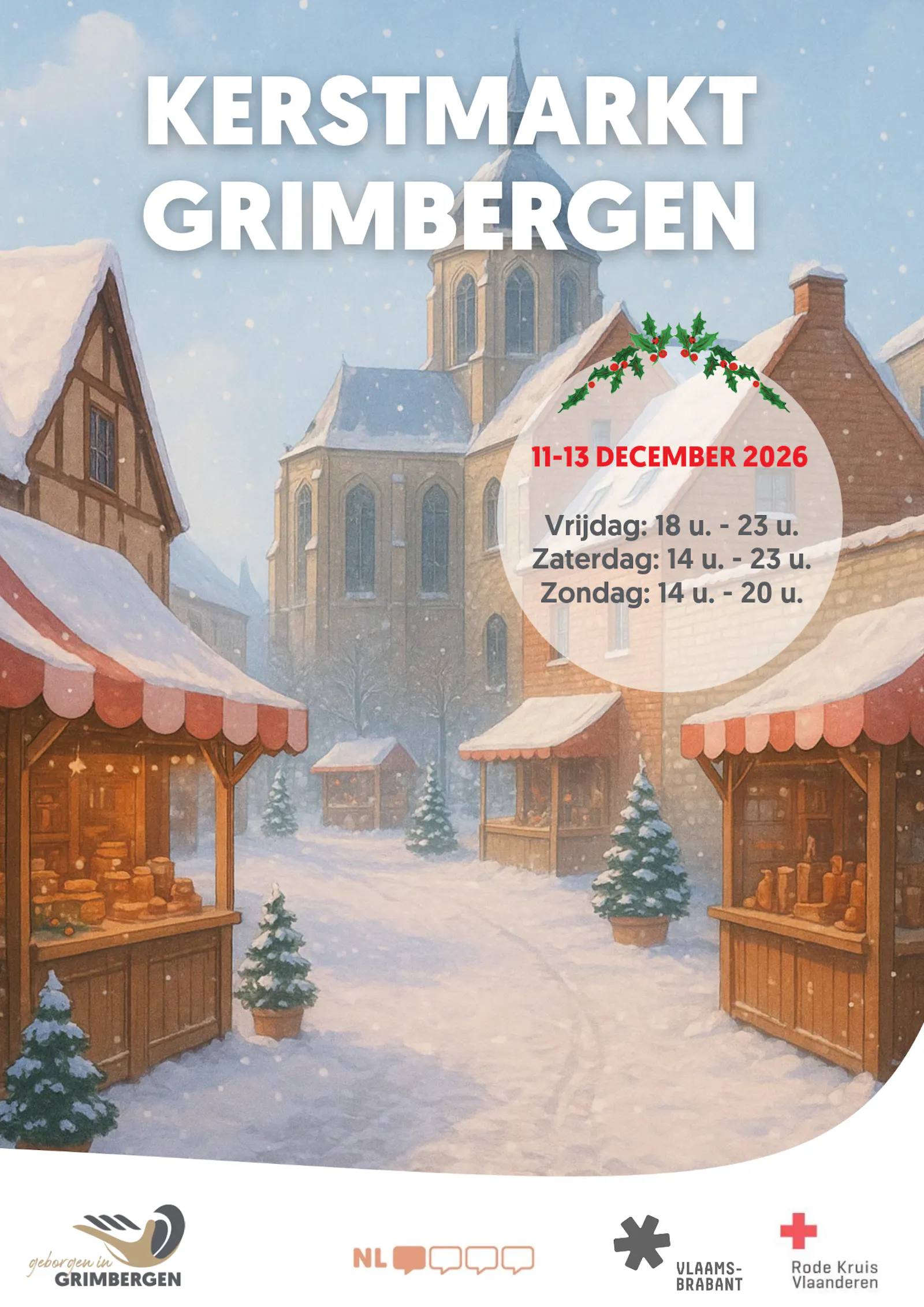 Kerstmarkt Grimbergen 2026