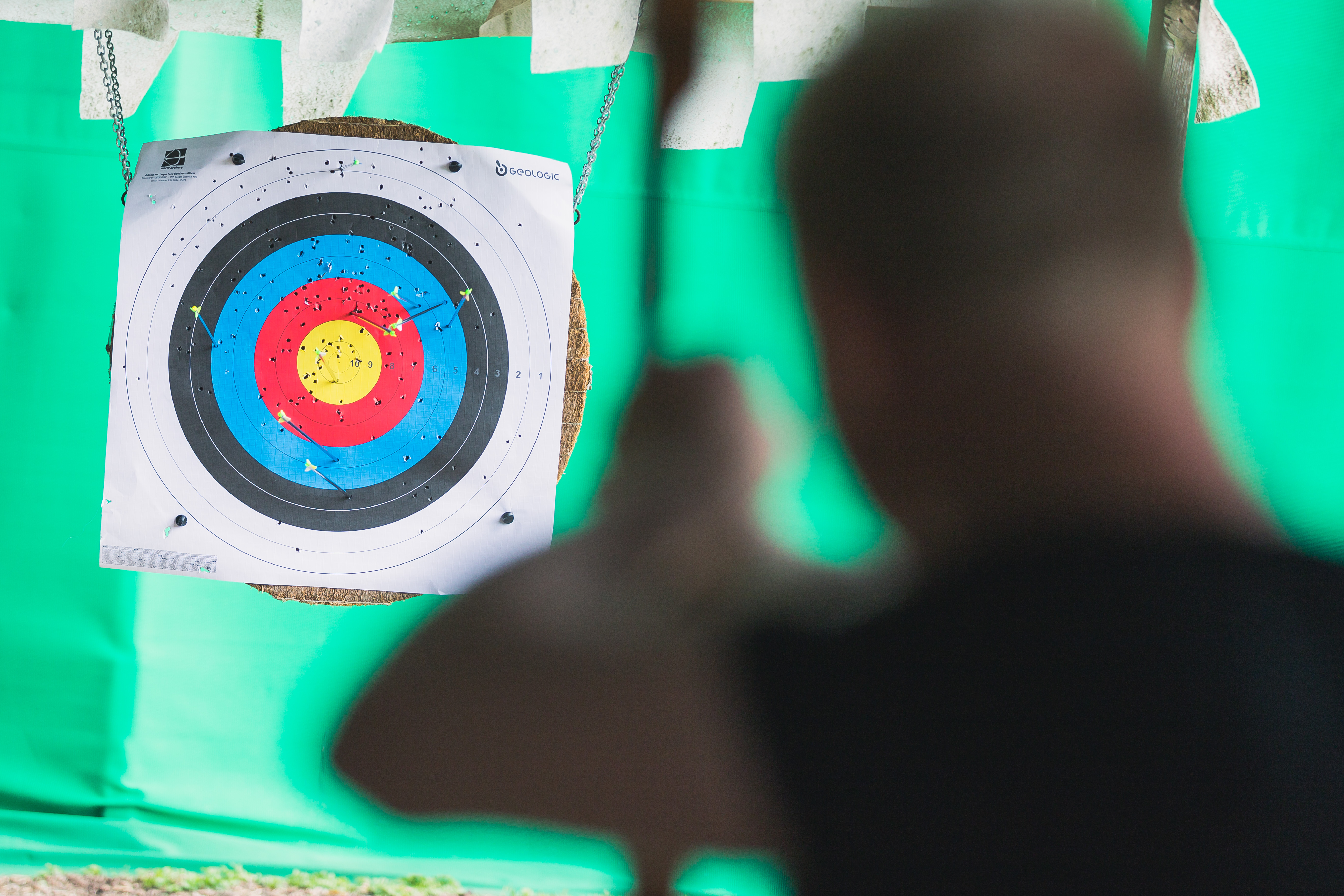Boogschieten in provinciaal domein De Gavers Geraardsbergen