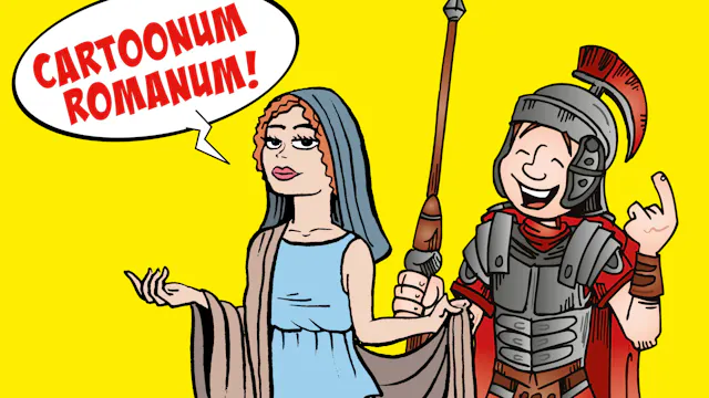 Tekening Cartoonum Romanum!