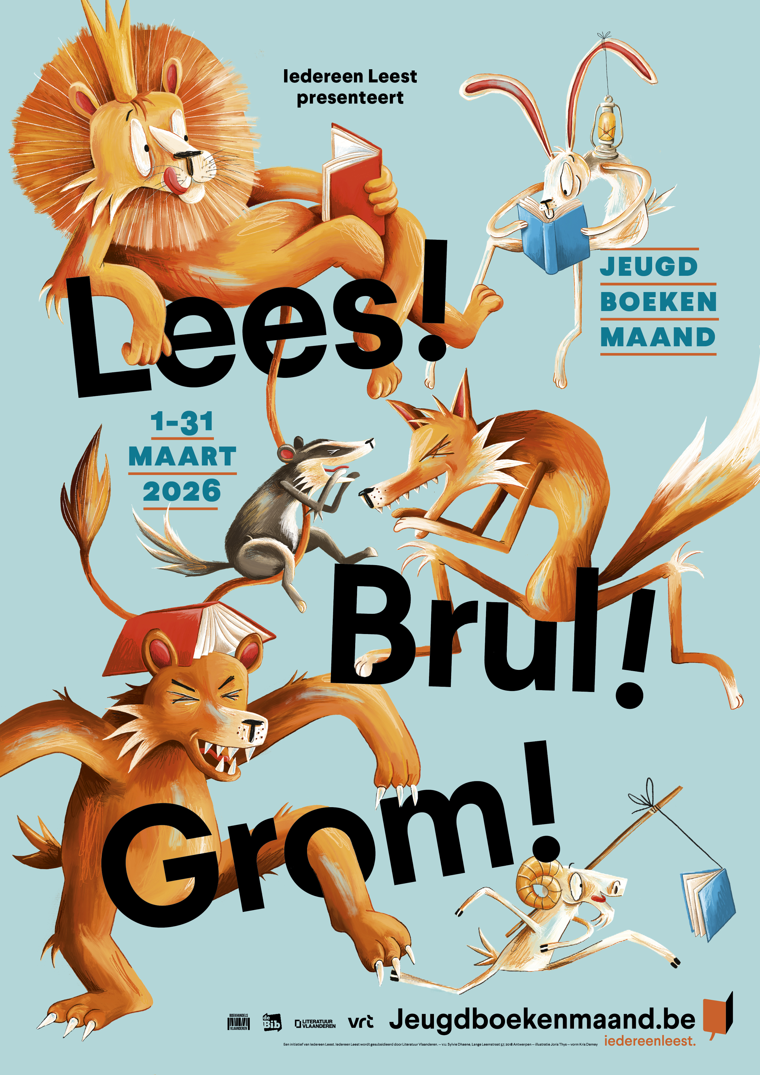 affiche Jeugdboekenmaand