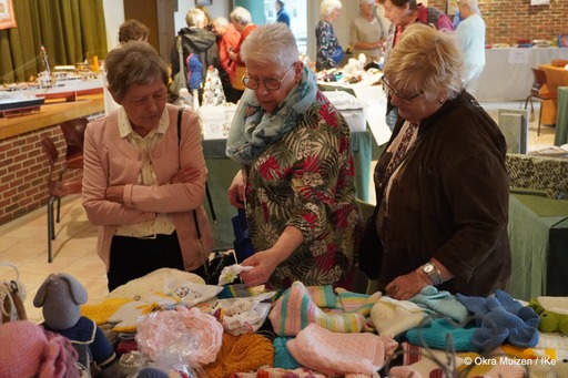 Het crea-atelier biedt vele technieken aan. 