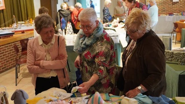 Het crea-atelier biedt vele technieken aan.