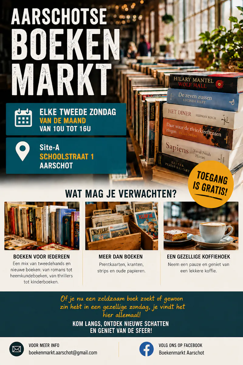 Boekenmarkt Aarschot