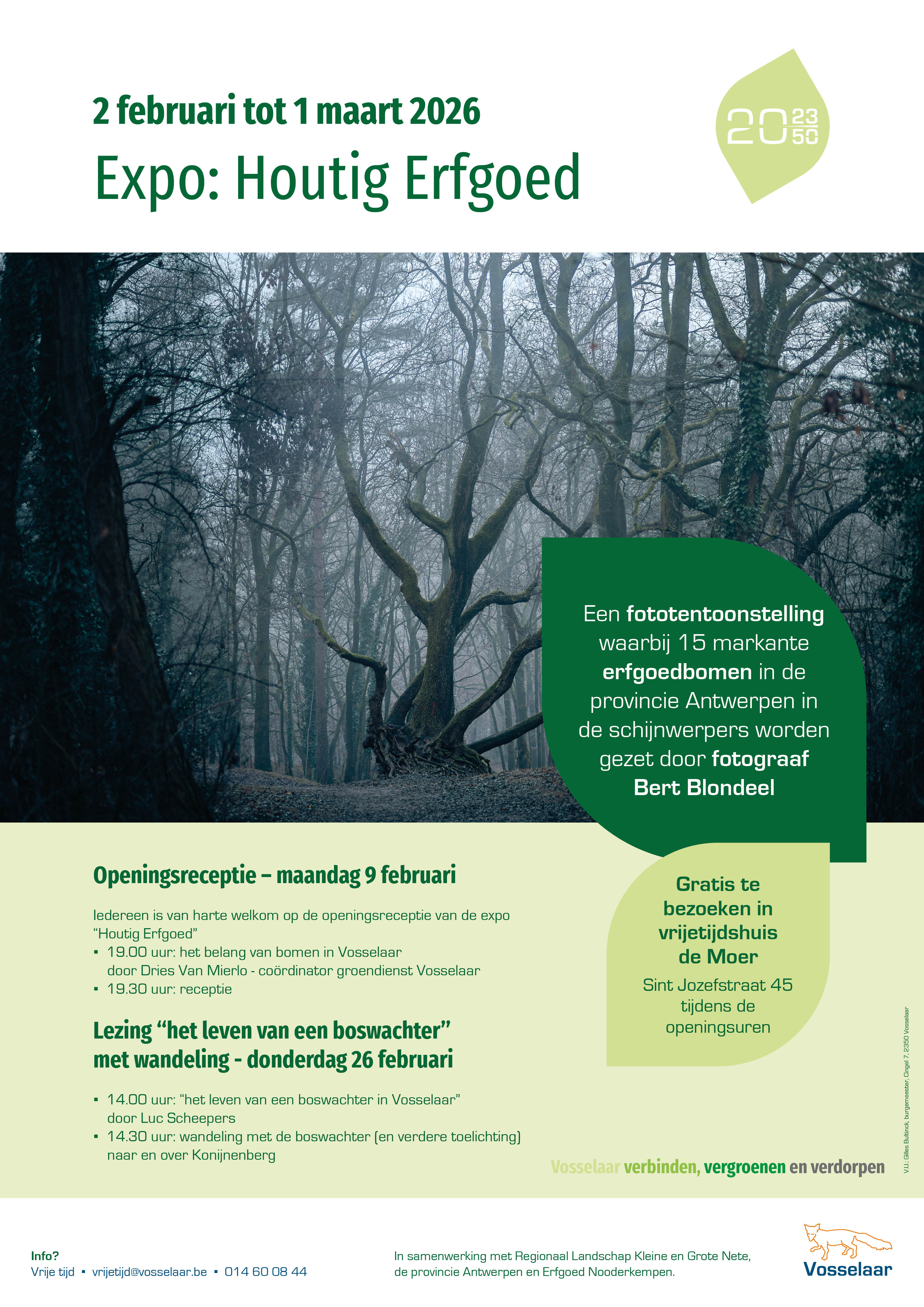 affiche expo houtig erfgoed