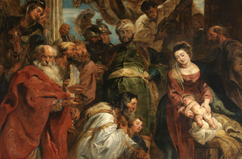 Schilderij Rubens: Aanbidding door de koningen
