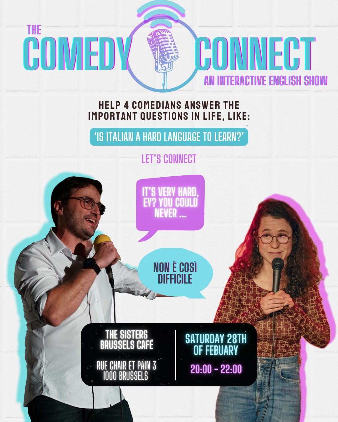 Comedy Connect Vol. 7 - An Interactive English Comedy Show