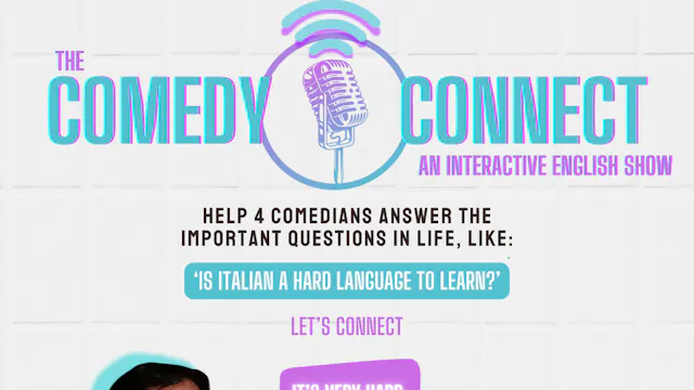 Comedy Connect Vol. 7 - An Interactive English Comedy Show