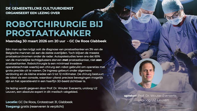Robotchirurgie bij prostaatkanker