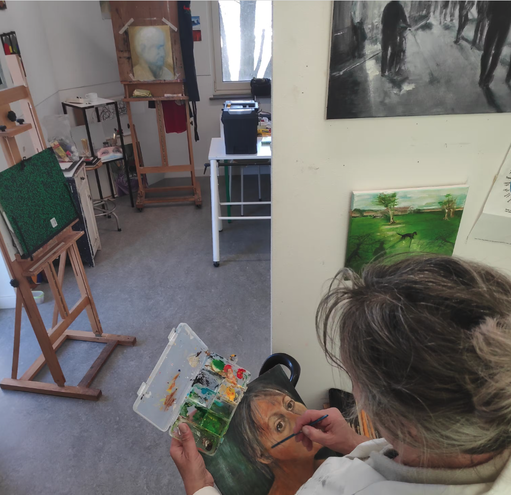 Schilderatelier in KUMA