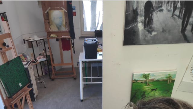 Schilderatelier in KUMA