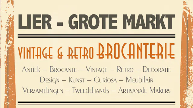VINTAGE & RETRO BROCANTERIE - LIER