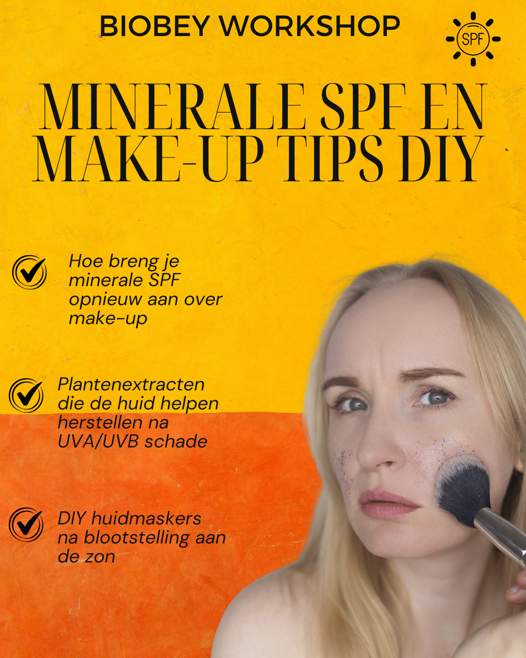 Minerale SPF en Make-up Combo Biobey tips