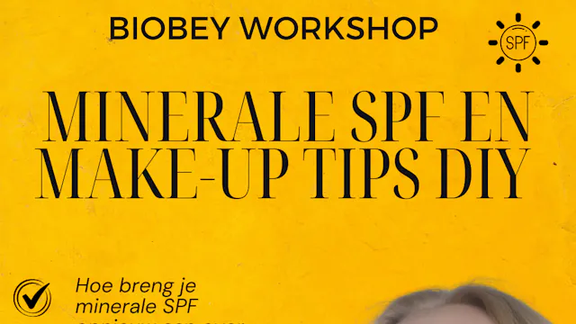 Minerale SPF en Make-up Combo Biobey tips