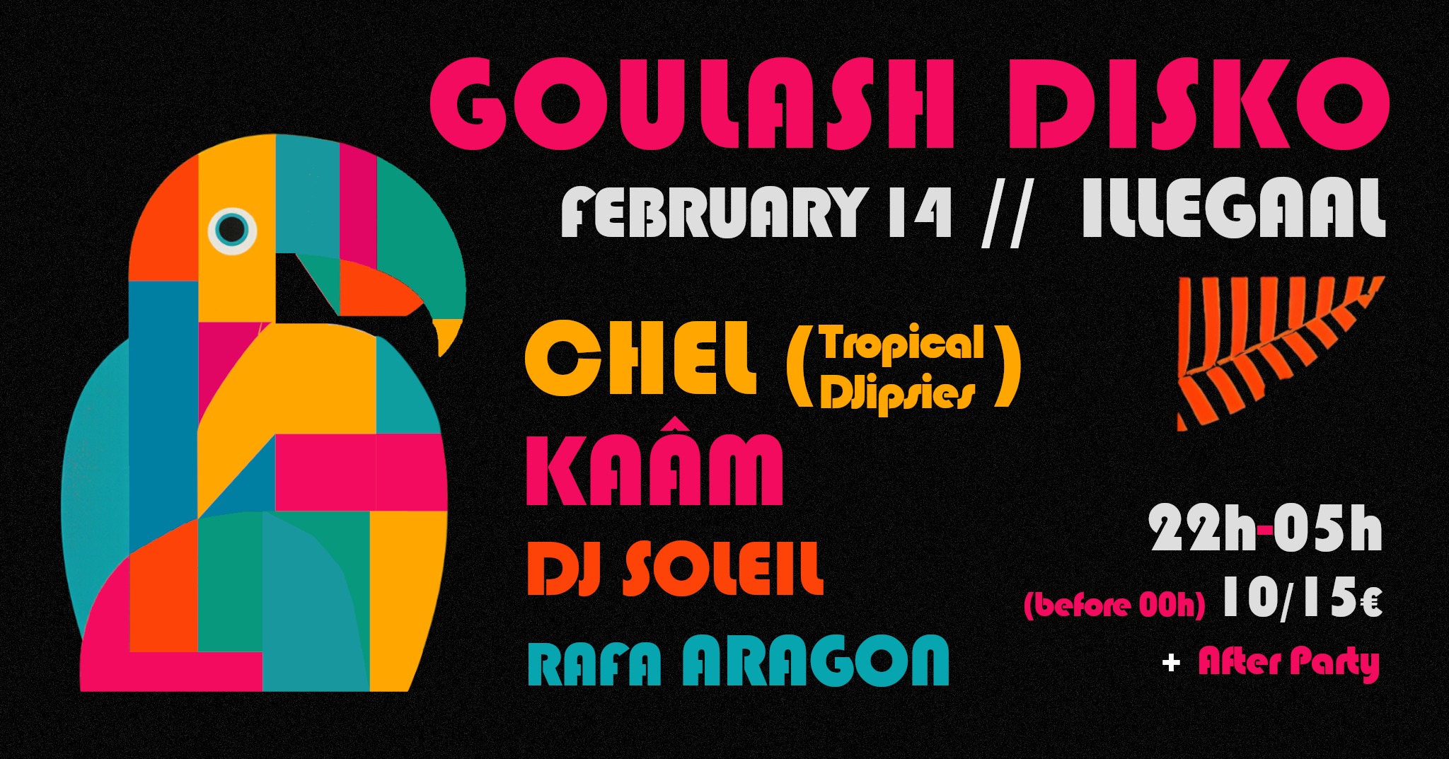 Goulash Disko Party 14/02