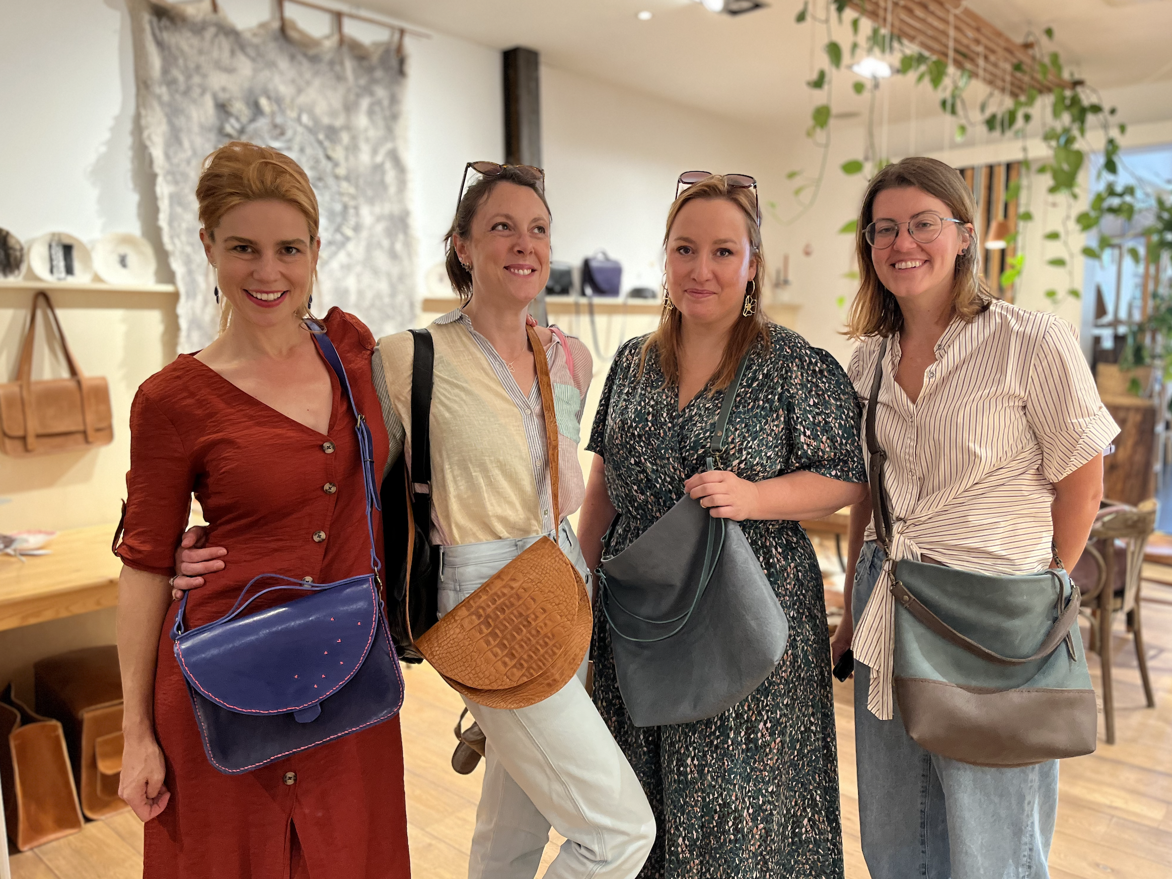 Iep Deszign ~ Workshop Lederen handtas maken 