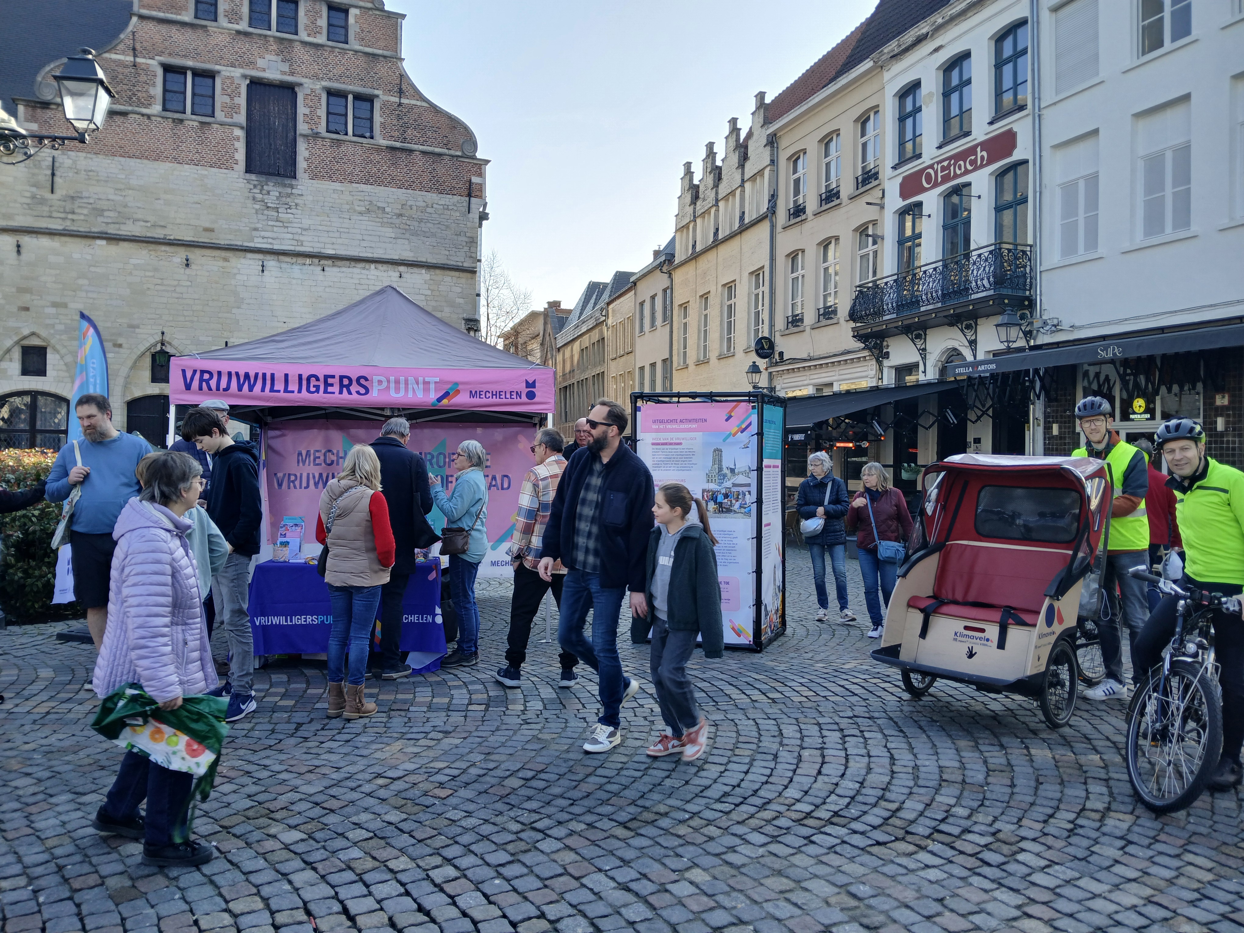 Stand van het Vrijwilligerspunt