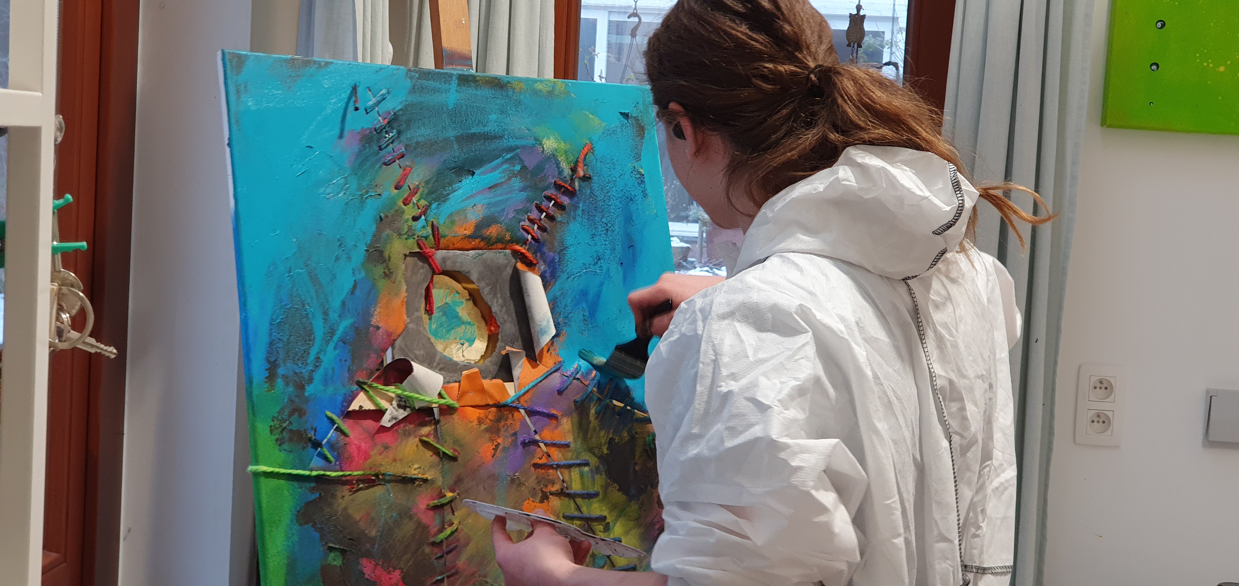 schilderen in vrijheid