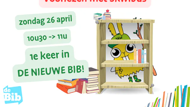 Voorlezen met Skwibus april