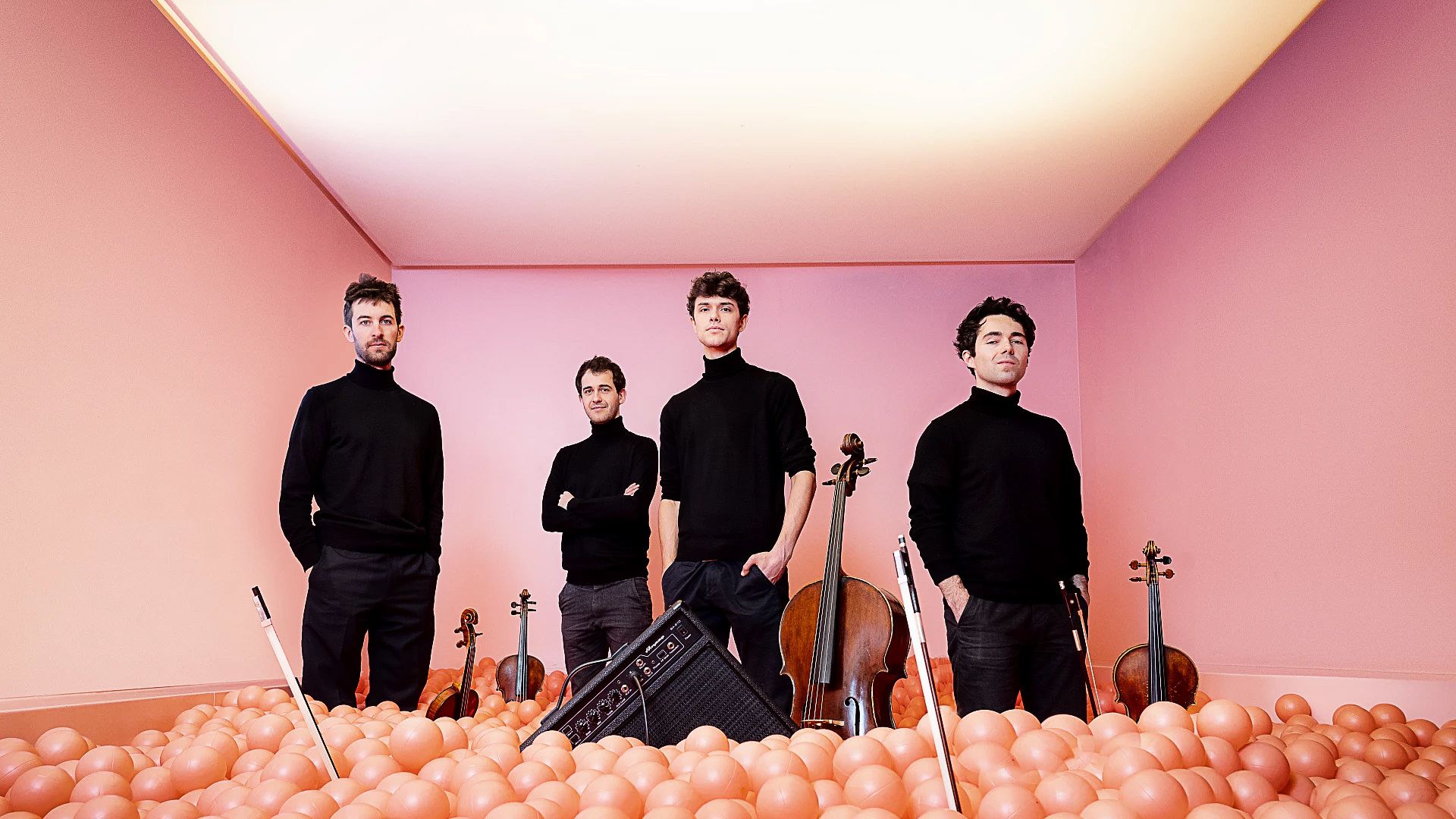 Strijkkwartet met slagwerksalvo - Vision String Quartet & Bernhard Schimpelsberger