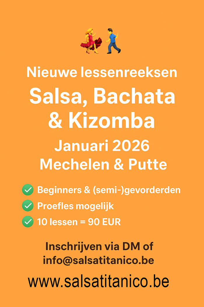 Salsa, Bachata, Kizomba lessenreeks 