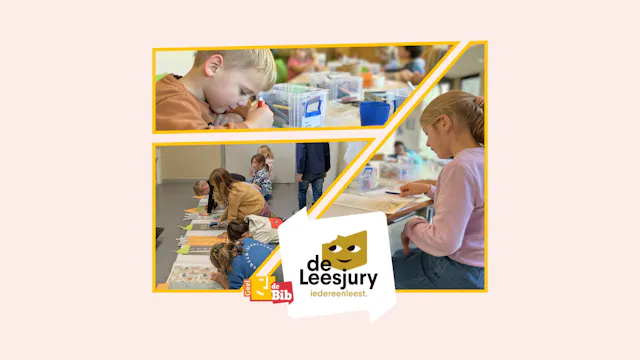 de leesjury in bib Geel