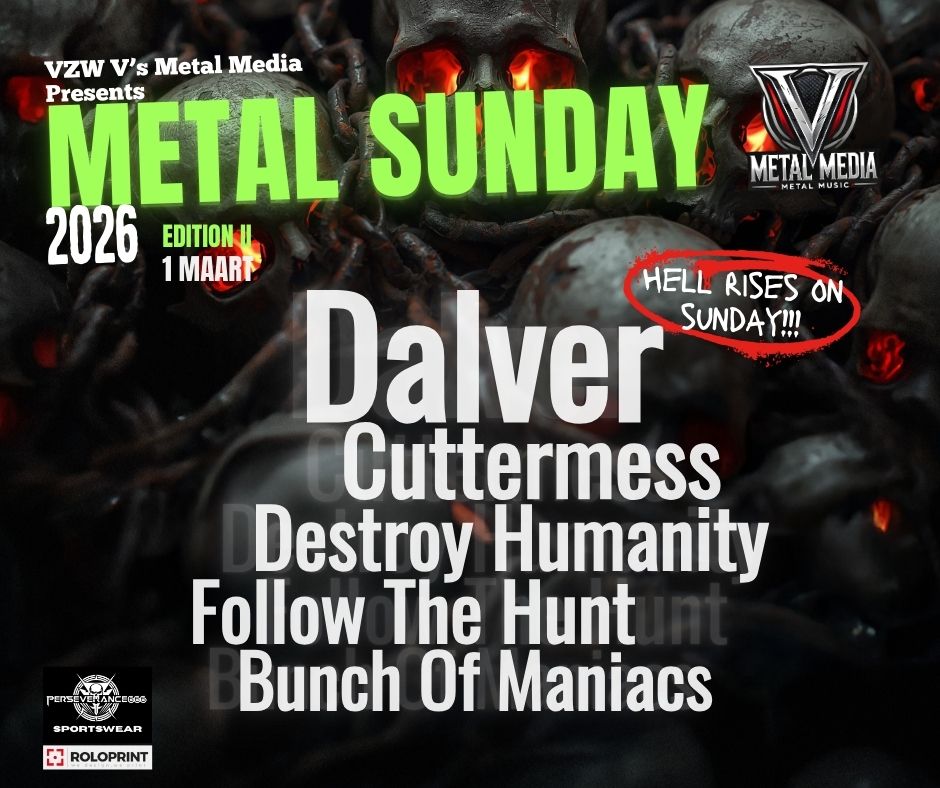 METAL SUNDAY Line-Up