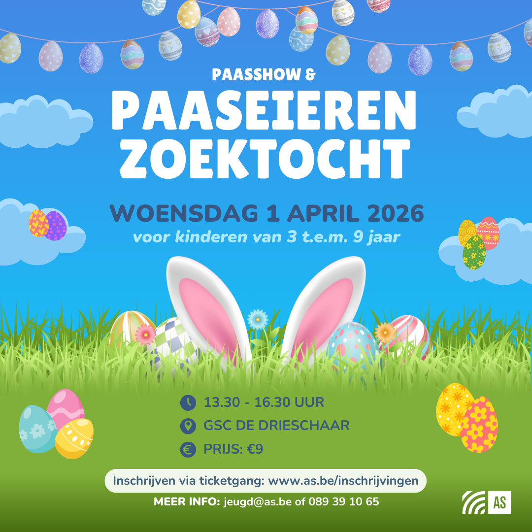 Paasshow & Paaseierenzoektocht