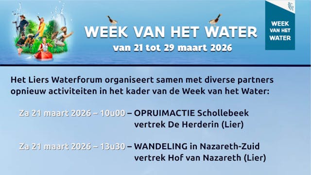 Week van het Water