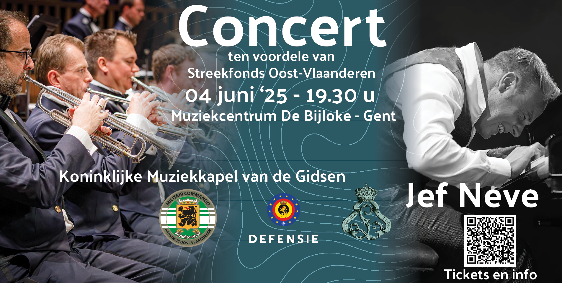 Benefietconcert Militair Commando Ost-Vlaanderen 