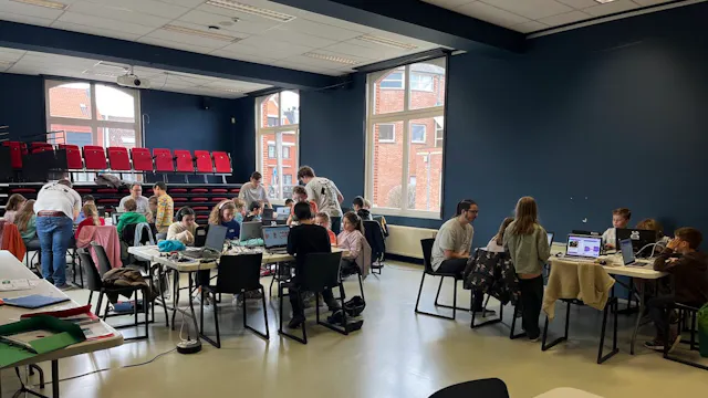 Foto van onze vorige sessie