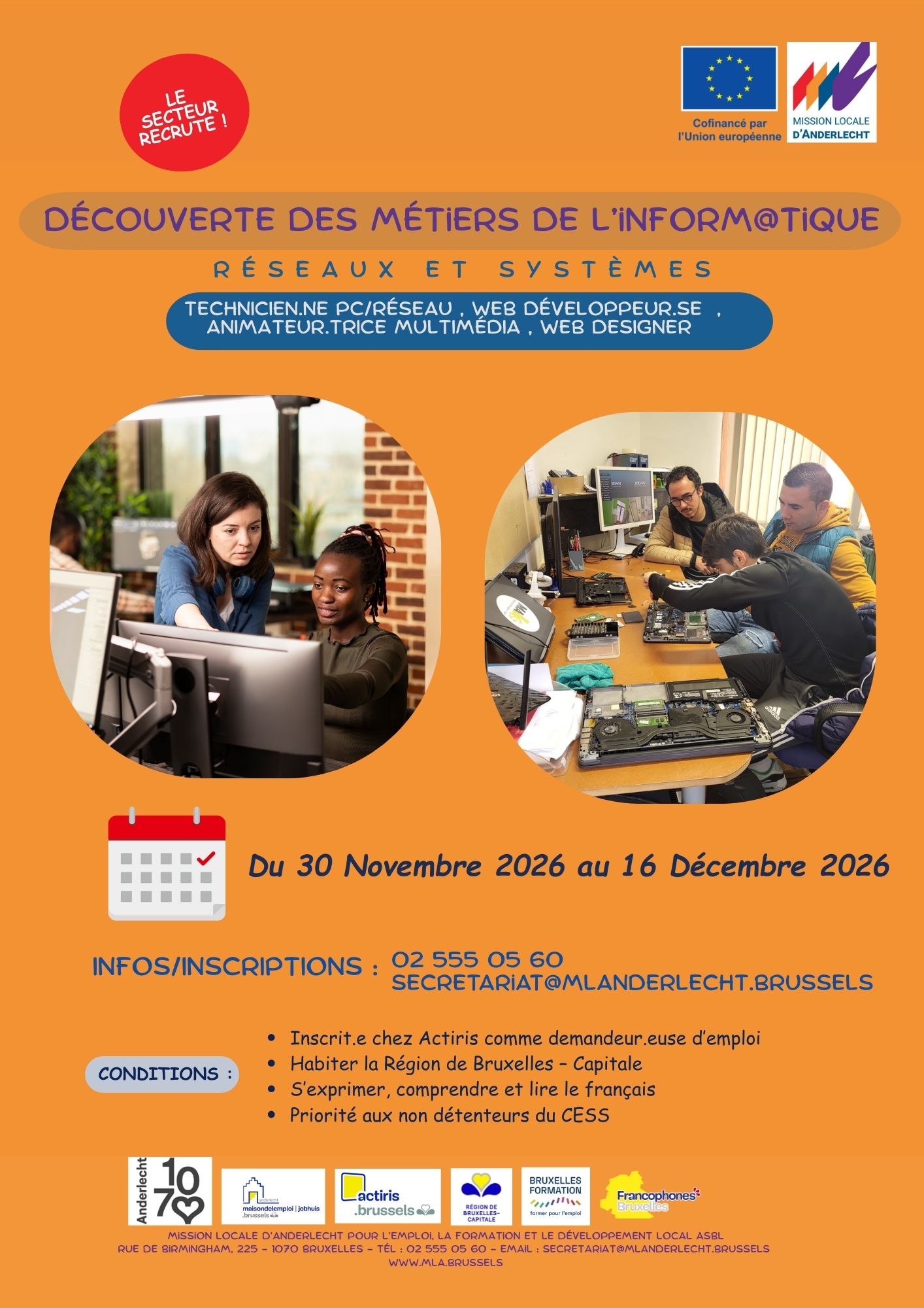 Découverte Métiers Informatique / Réseau et Système