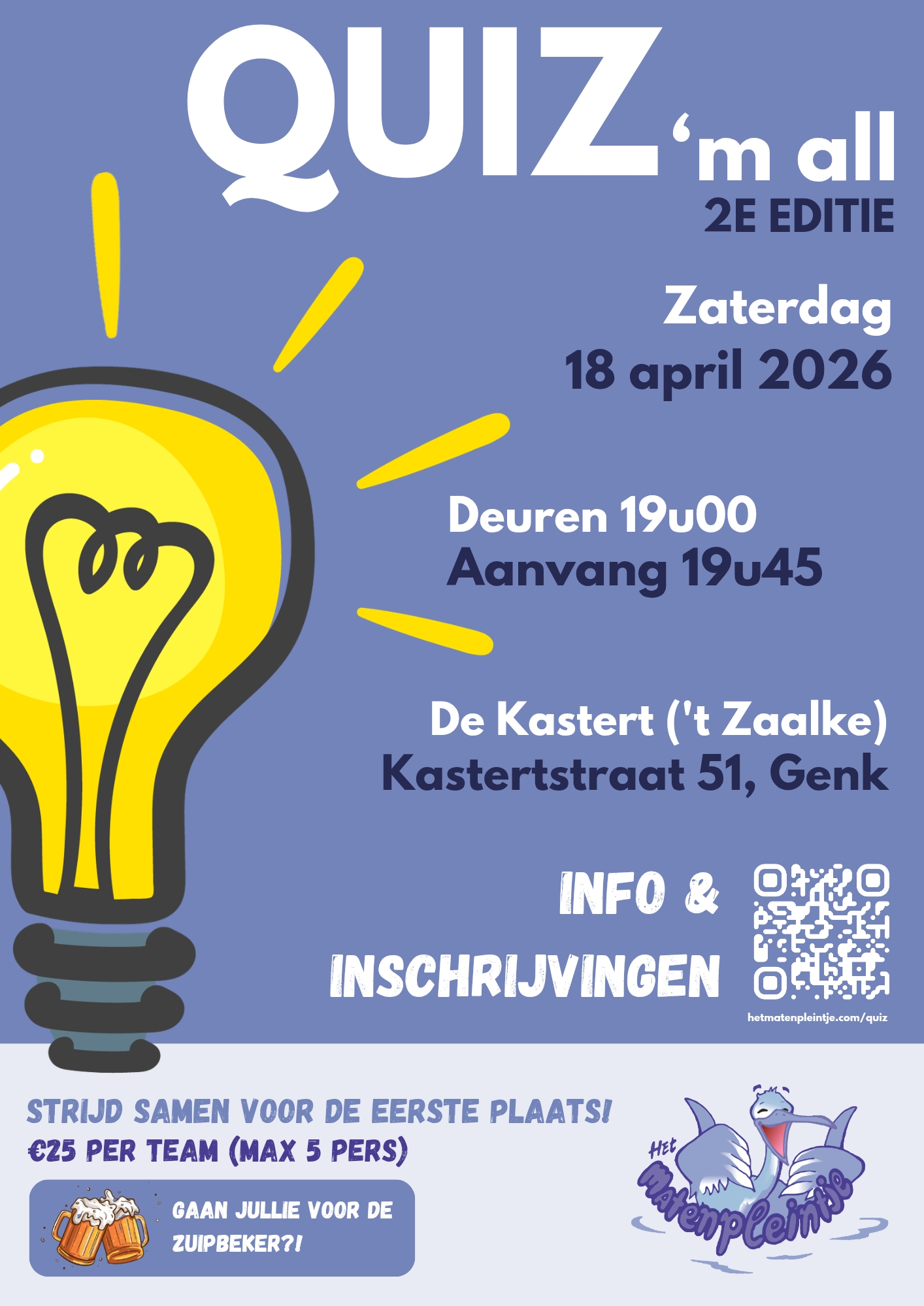 Affiche Quiz 'm all 2026