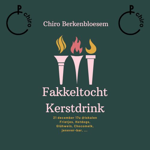 Fakkeltocht en Kerstdrink