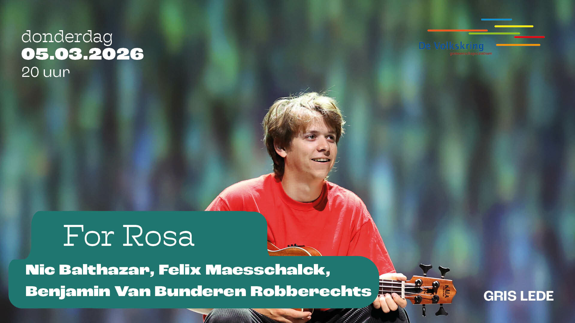 Afbeelding voor evenement For Rosa