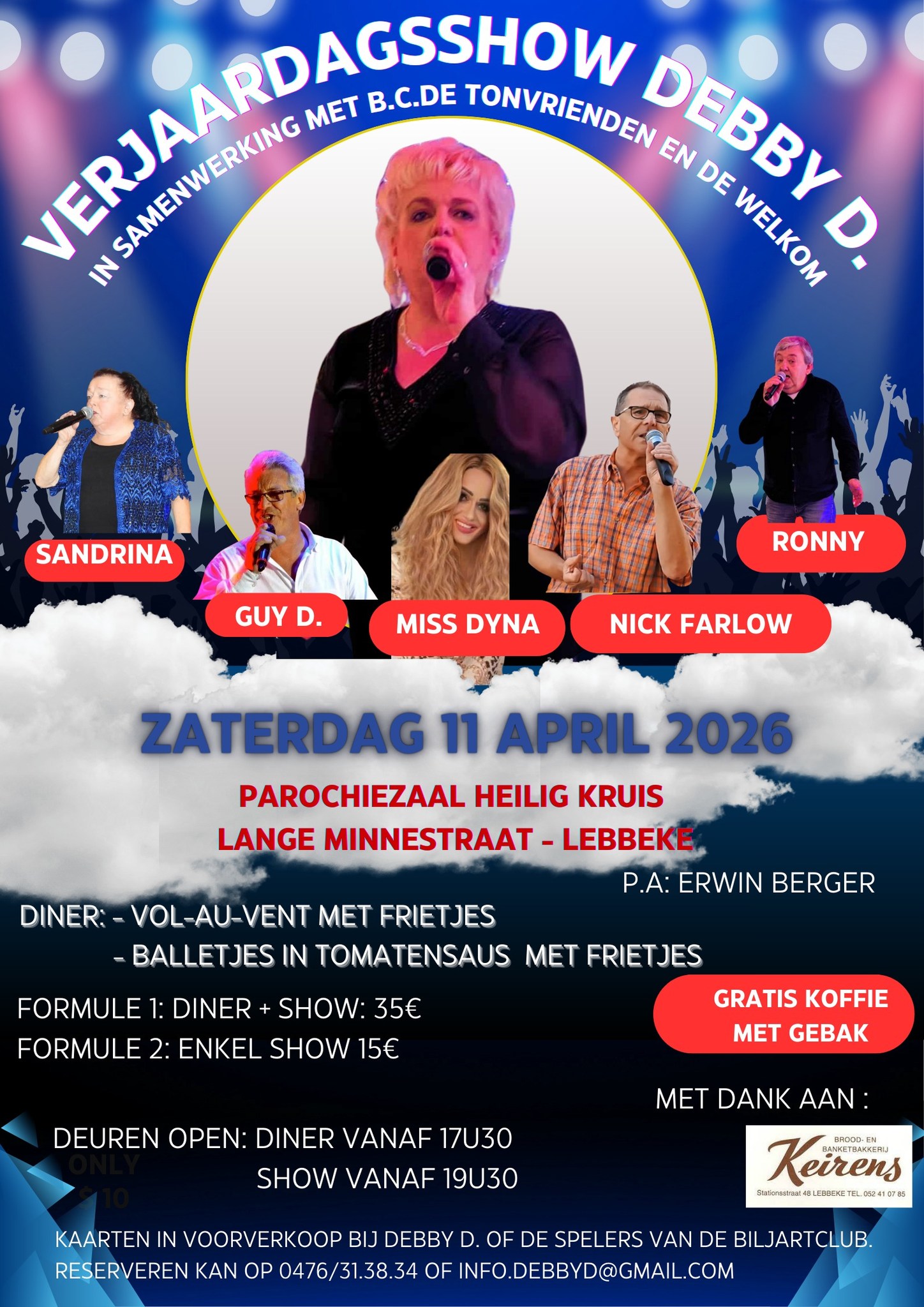 Verjaardagsshow Debby D.