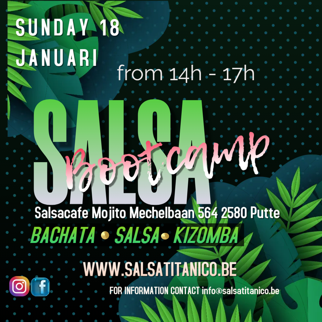 Salsa Beginners Intensive Bootcamp op zondag 9 november