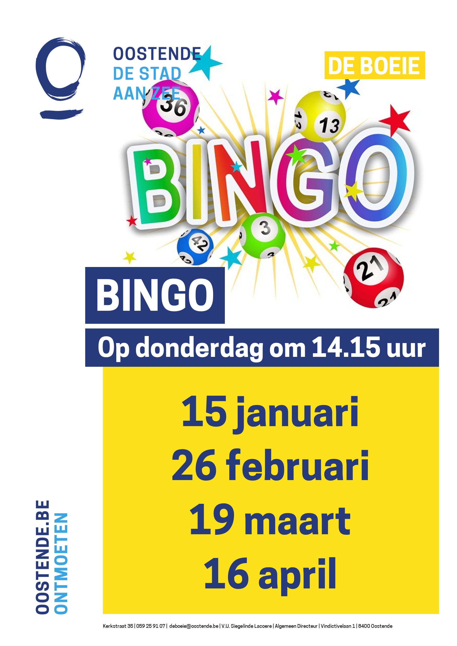 Bingo in OC De Boeie