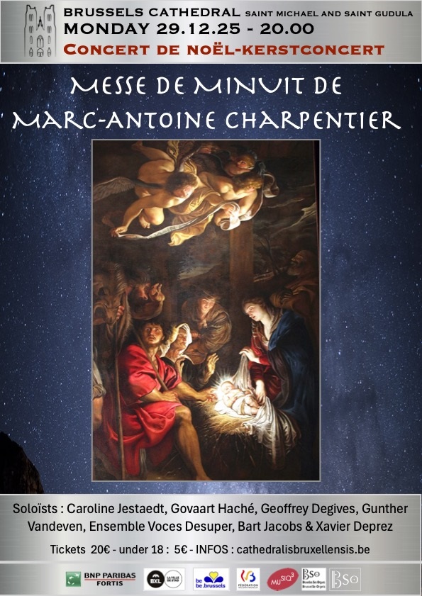 MESSE DE MINUIT à quatre voix de Marc-Antoine CHARPENTIER