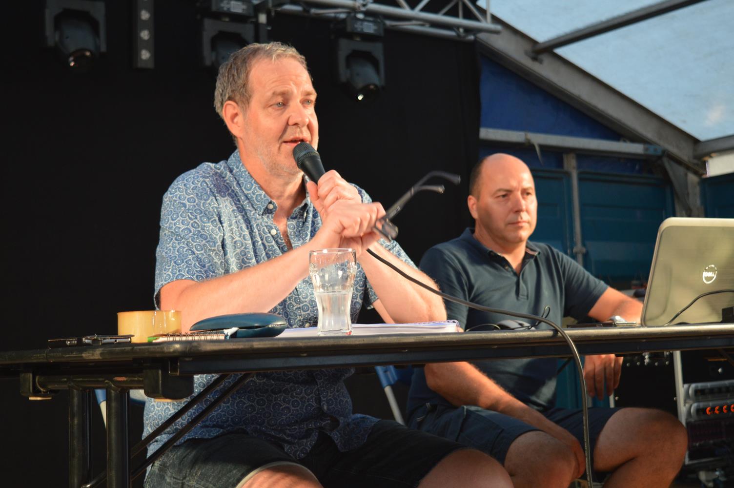 Quizmaster Dirk De Muynck