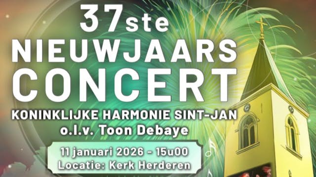 Nieuwjaarsconcert 2026 met Floris and the Flames