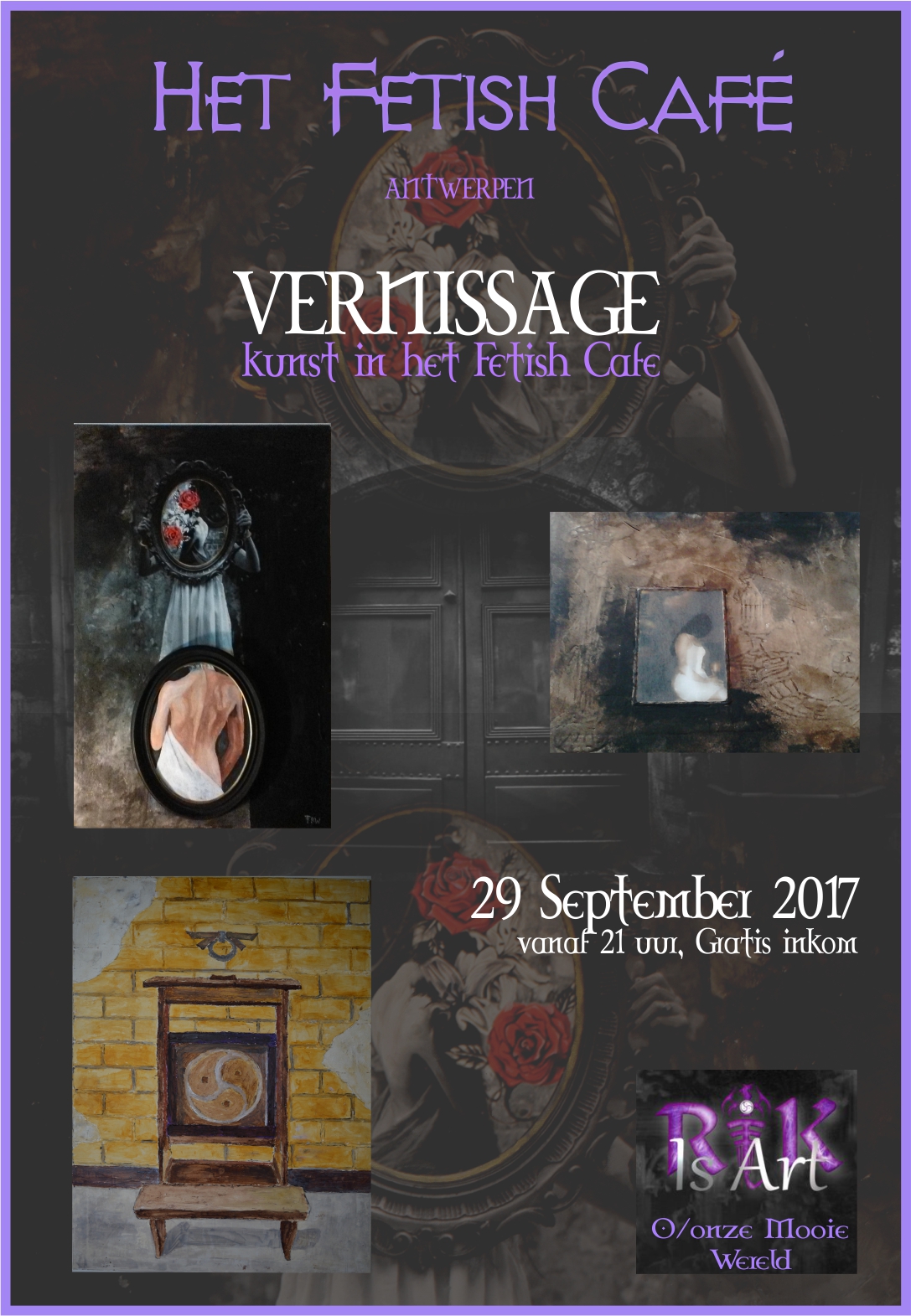 Kunst in het Fetish Café