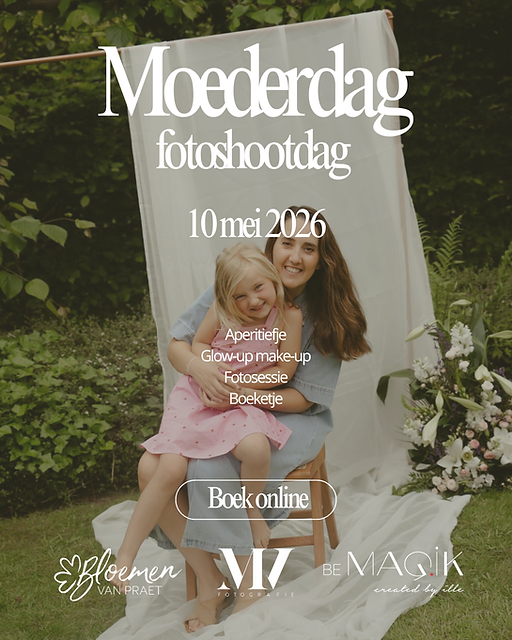 Moederdag aperitief en fotoshoot