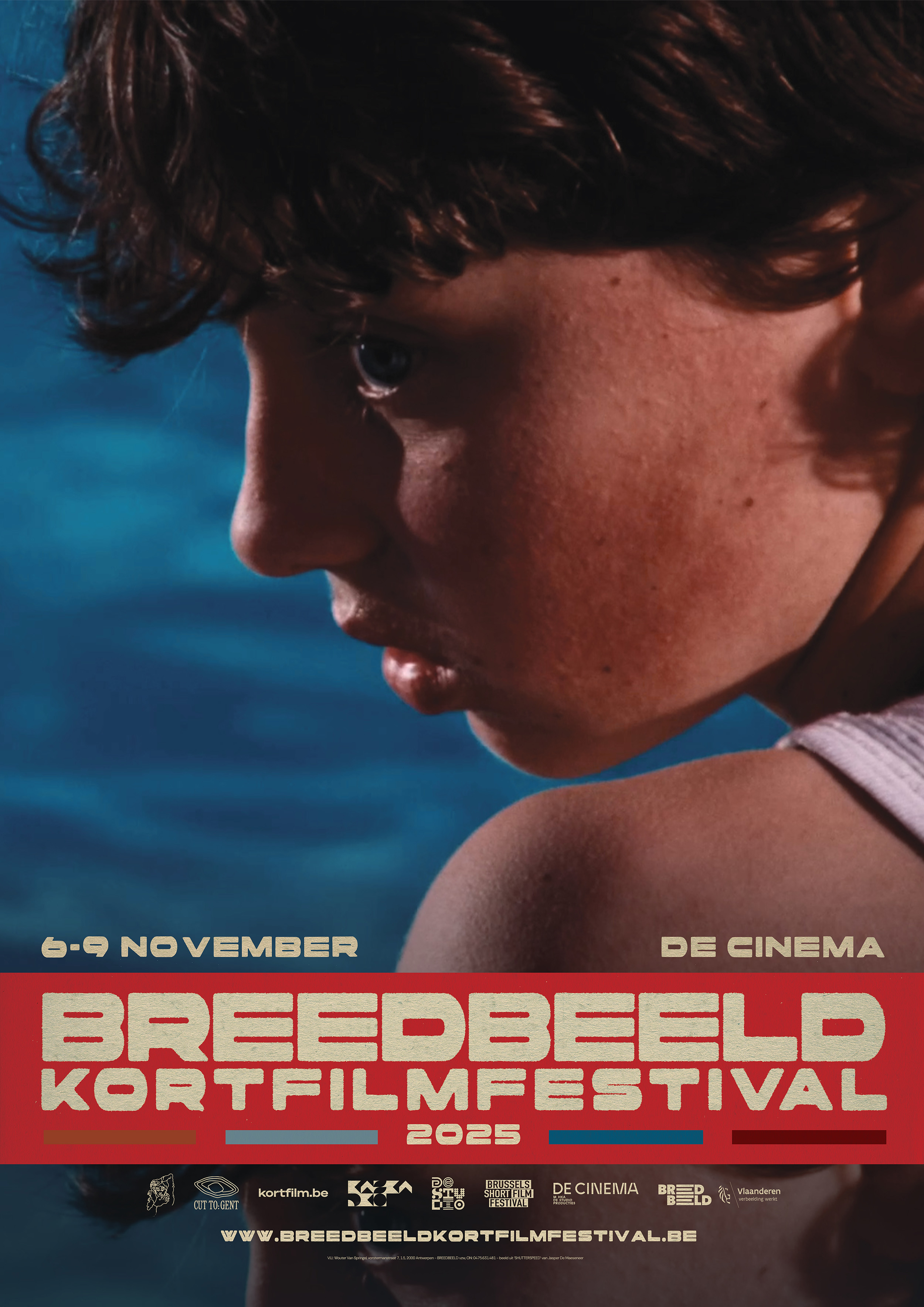 Poster van BREEDBEELD kortfilmfestival 2025