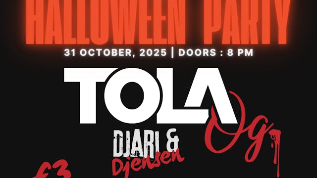 Poster Halloween Party