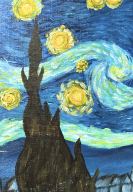 Schilderen naar Van Gogh